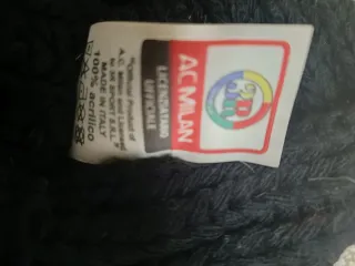 Scaldacollo AC Milan lana nero