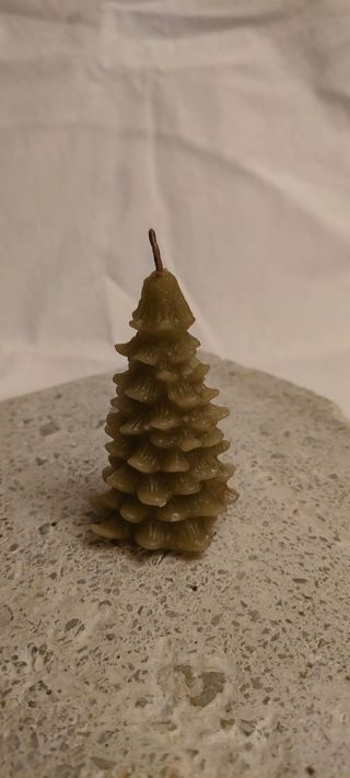 Vela artesanal árbol de Navidad
