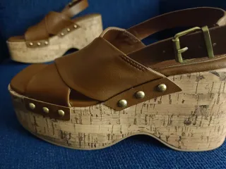 Sandalias de cuña mujer talla 37