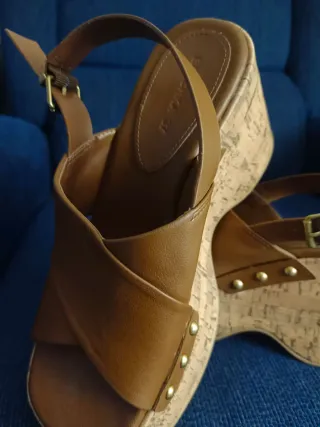 Sandalias de cuña mujer talla 37