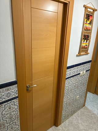 Set 8 Puertas Madera Haya + dos frentes armario