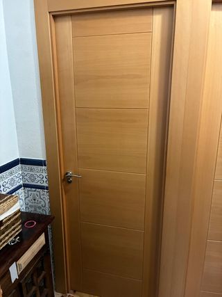 Set 8 Puertas Madera Haya + dos frentes armario