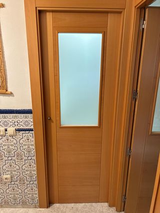 Set 8 Puertas Madera Haya + dos frentes armario