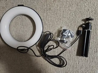 Set Aro Luz LED y Trípodes MACTREM