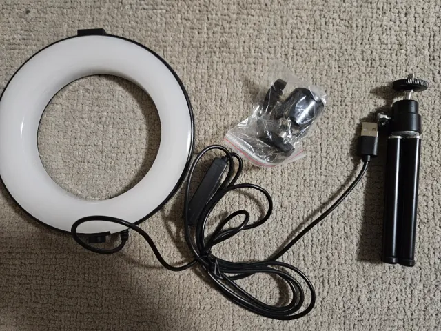 Set Aro Luz LED y Trípodes MACTREM