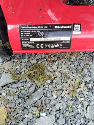 Cortacésped Eléctrico Rojo