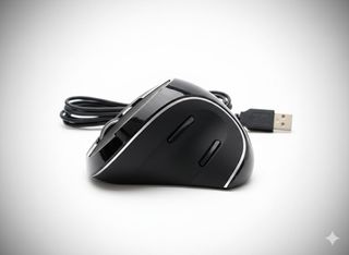 DELUX M618PLUS Ratón Ergonómico Vertical