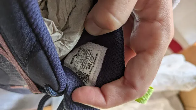 Zapatillas Gore-Tex Azul y Rosa