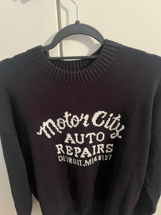 Jersey Hollister Negro Talla S