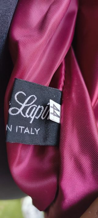 Pelliccia corta bordeaux - Taglia 44