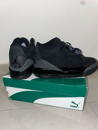 Air Jordan 3 Black Cat sono un 43 aperto