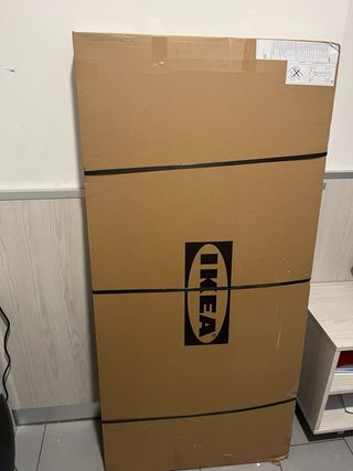 Cama IKEA Gris con Colchón NUEVO