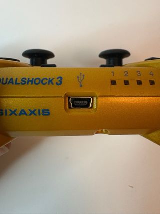 Mando Compatible PS3 Dorado