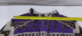 Camisola-vestido estampado multicolor