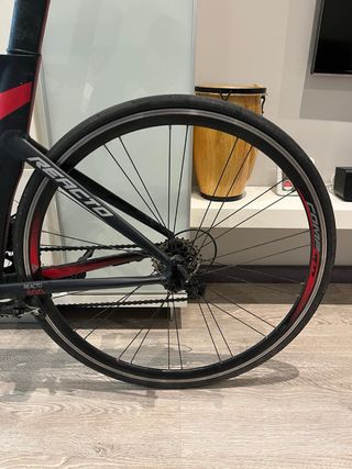 Bicicleta Merida Reacto Negra y Roja