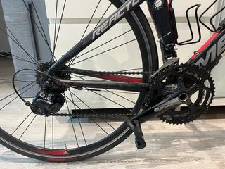 Bicicleta Merida Reacto Negra y Roja