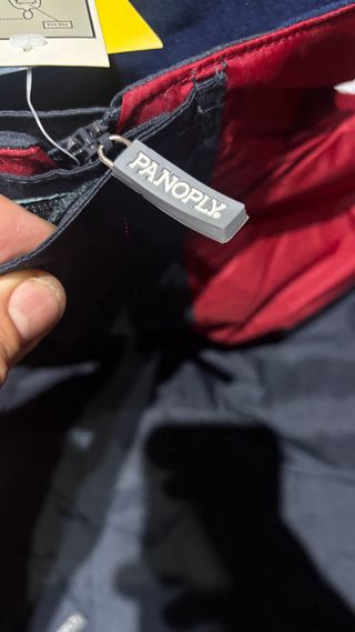 Parka Panoply Alaska Marino/Rojo Forro Thinsulate