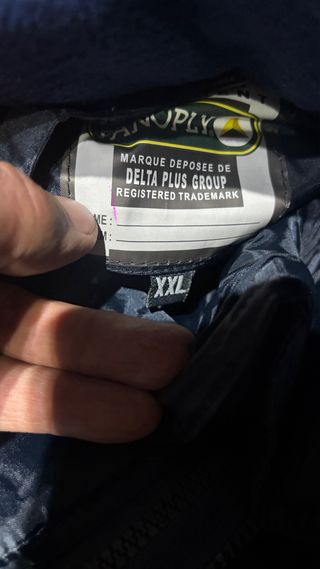 Parka Panoply Alaska Marino/Rojo Forro Thinsulate