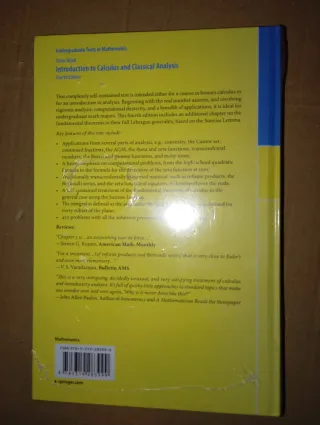 Introduction to Calculus and Classical Analysis