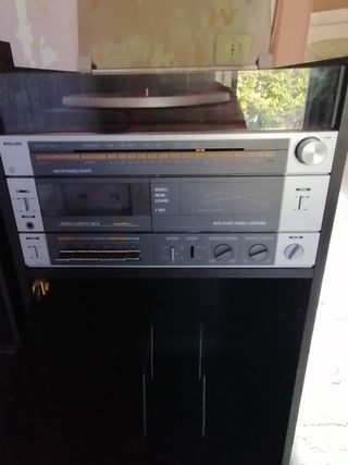 Philips Stereo Giradischi e Cassette