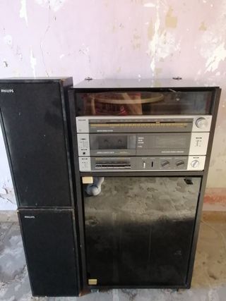 Philips Stereo Giradischi e Cassette