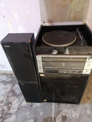 Philips Stereo Giradischi e Cassette