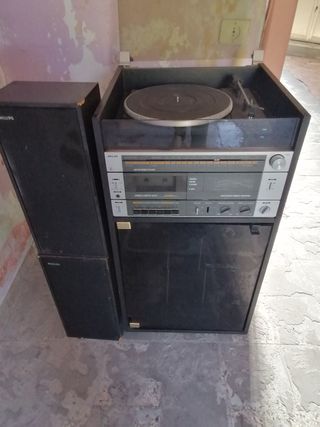 Philips Stereo Giradischi e Cassette