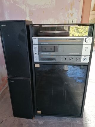 Philips Stereo Giradischi e Cassette