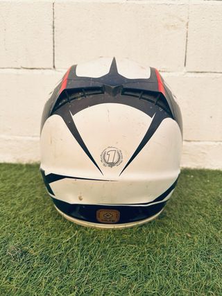 Casco Motocross Fox V3 carbon fiber pro