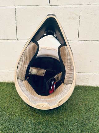 Casco Motocross Fox V3 carbon fiber pro