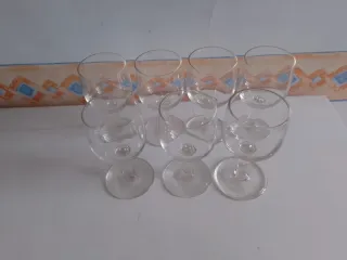 Set 7 Bicchieri Vetro