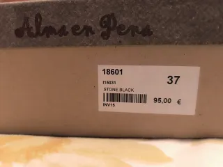 Zapatos Tacón Alma en Pena Negros