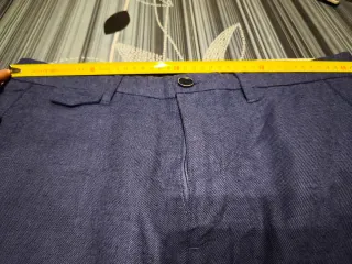 Pantalón vestir hombre tipo chino azul talla 40