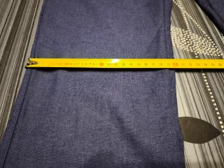 Pantalón vestir hombre tipo chino azul talla 40