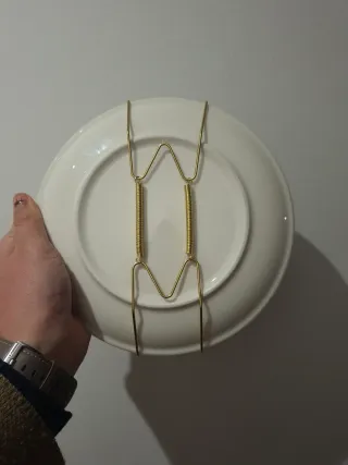 Plato decorativo gótico