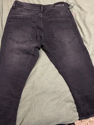 Vaqueros Slim Fit Inside Gris Talla M