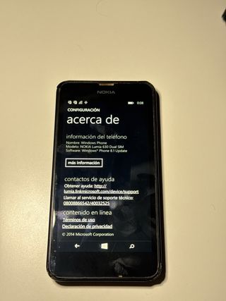 Nokia Lumia 630 Negro