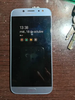 Samsung Galaxy J7 Azul/Plateado