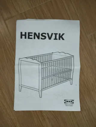 Cuna bebé Ikea blanca