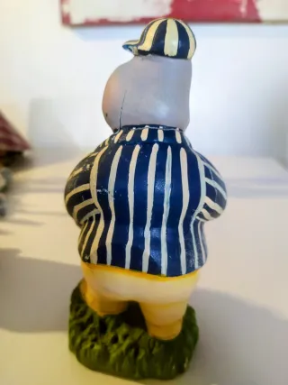 Figuras Hipopótamos Resina Pintadas Mano