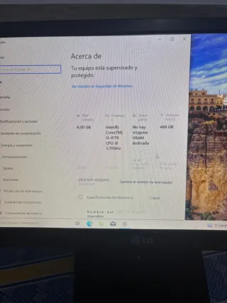 Ordenador Lenovo Negro Completo