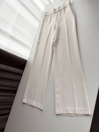 Pantalón Palazzo Mango Talla 34 XS