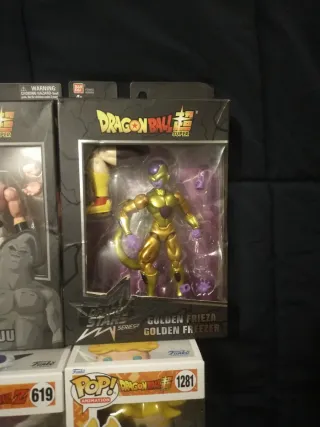 Figuras Dragon Ball Z: Majin Buu, Golden Frieza, F