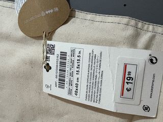 Funda Almohada Batman Tela Beige y Azul NUEVO