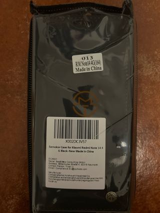 Funda libro Xiaomi Redmi Note 14 4G