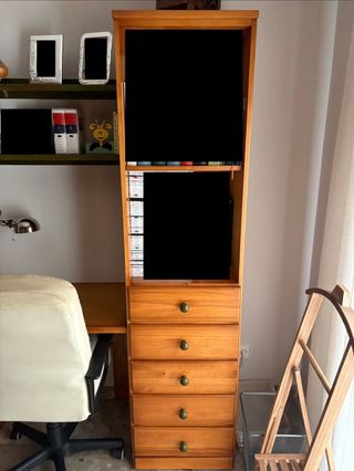 Dormitorio completo madera