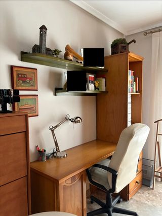 Dormitorio completo madera