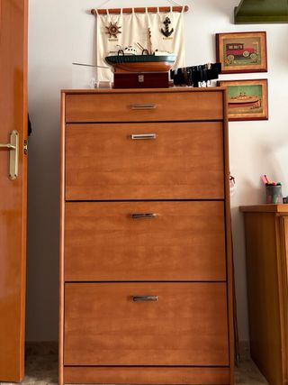 Dormitorio completo madera