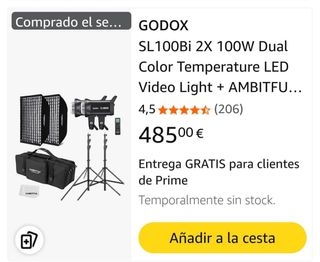 Godox SL100Bi 2X 100W LED Video Light