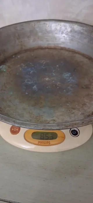 Padella in rame a 2 manici